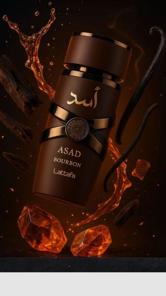 Asad Bourbon Lattafa Perfumes 100mlللرجال - Lion's store