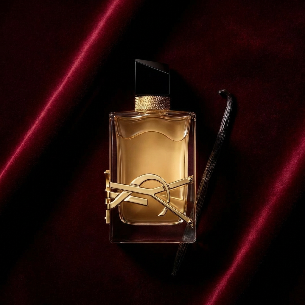 Yves Saint Laurent Libre women's perfume 90ml bottle with elegant design, showcasing the iconic fragrance packaging.