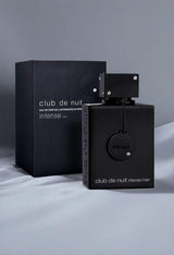 Armaf Club de Nuit Intense Man perfume for men, featuring a sleek bottle with dark and silver design, suitable for stylish men.